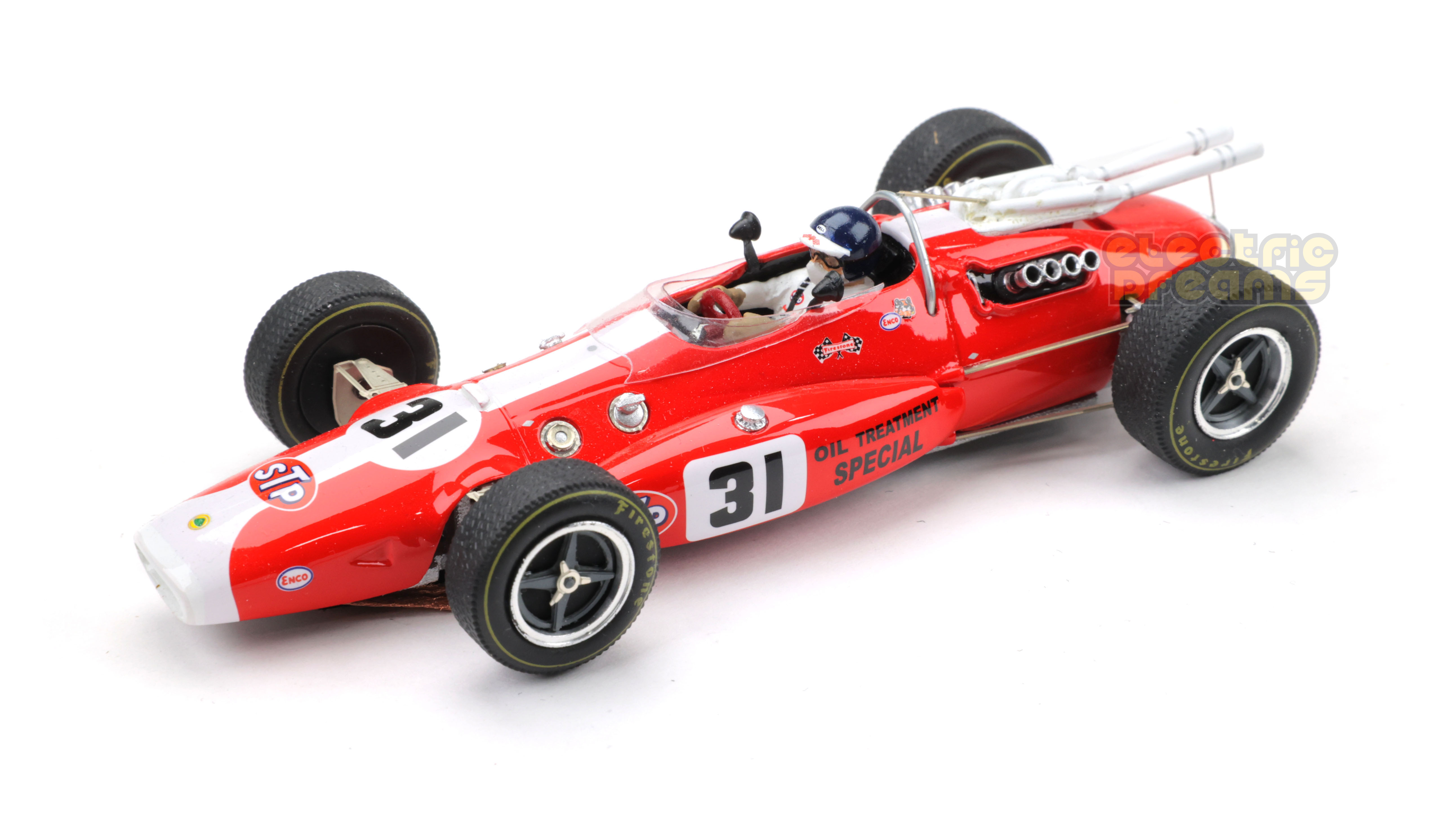 Slot Indy by Ostorero ODG129 - Lotus 38 Ford - '67 Indy 500 - Jim Clark - Qualifying Livery